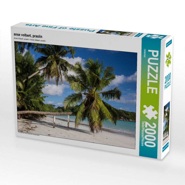 Produktbild: CALVENDO Puzzle anse volbert, praslin | 2000 Teile Lege-Gr&ouml;&szlig;e 90 &times; 67 cm Foto-Puzzle f&uuml;r gl&uuml;ckliche Stunden