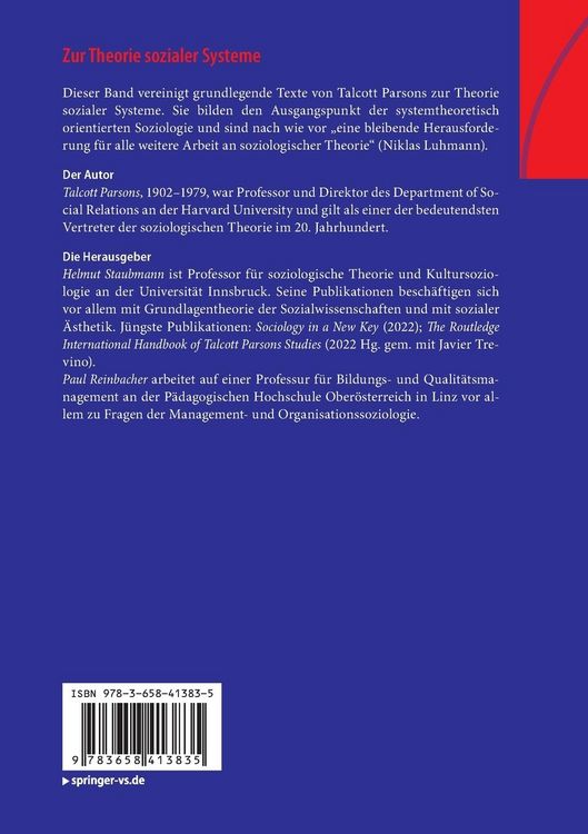Produktbild: Zur Theorie sozialer Systeme