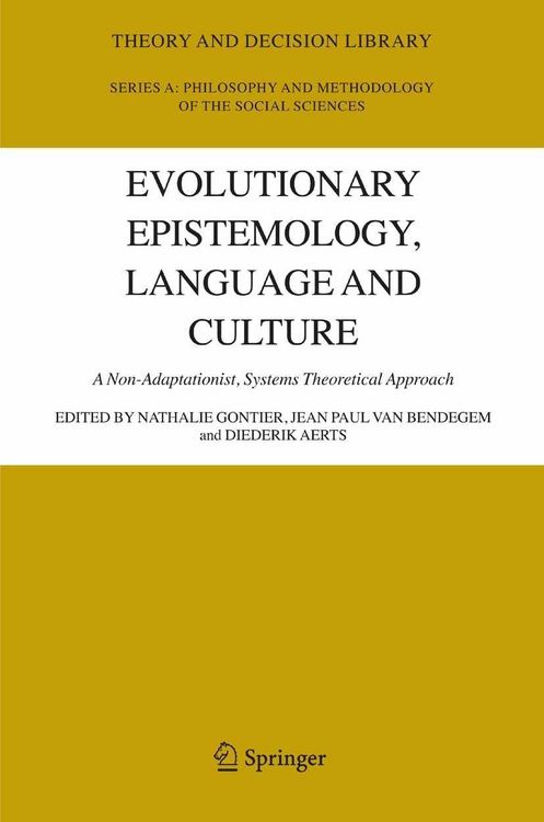 Produktbild: Evolutionary Epistemology, Language and Culture