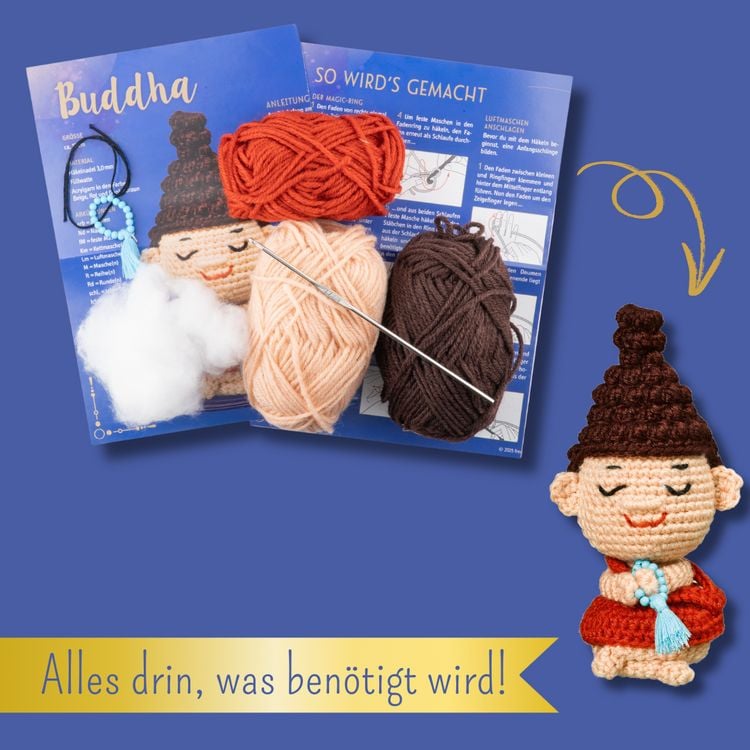 Produktbild: Buddha - Das ZEN-tastische H&auml;kelset