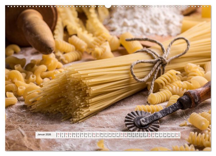 Produktbild: Mediterrane K&uuml;che - Gesund & Lecker (hochwertiger Premium Wandkalender 2026 DIN A2 quer), Kunstdruck in Hochglanz