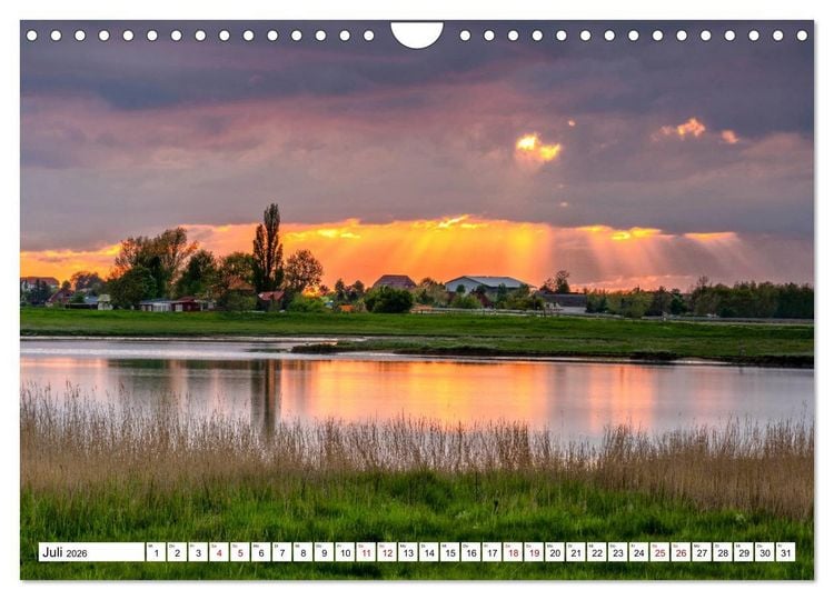 Produktbild: Unser sch&ouml;nes Mecklenburg (Wandkalender 2026 DIN A4 quer), CALVENDO Monatskalender