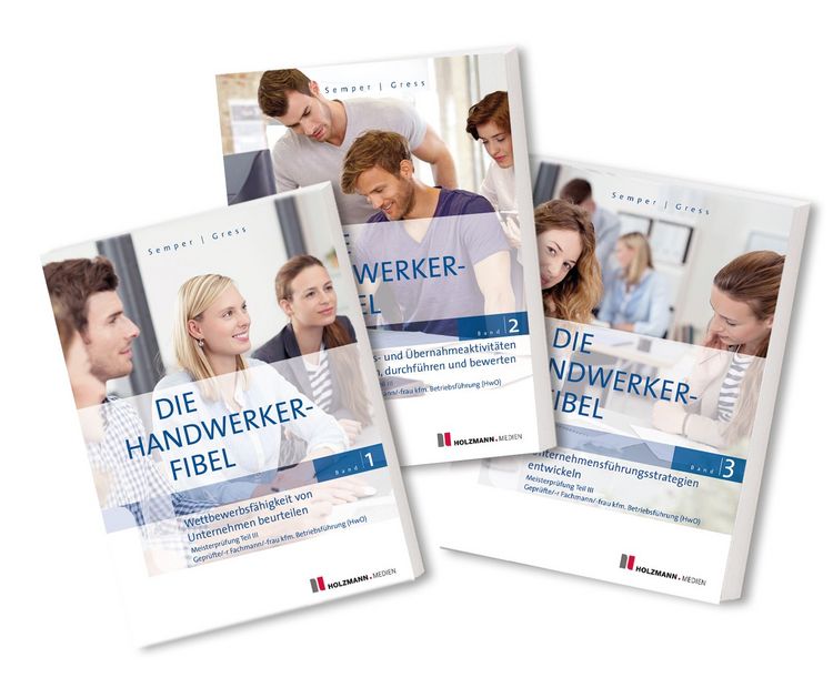 Produktbild: Die Handwerker-Fibel, B&auml;nde 1 bis 3