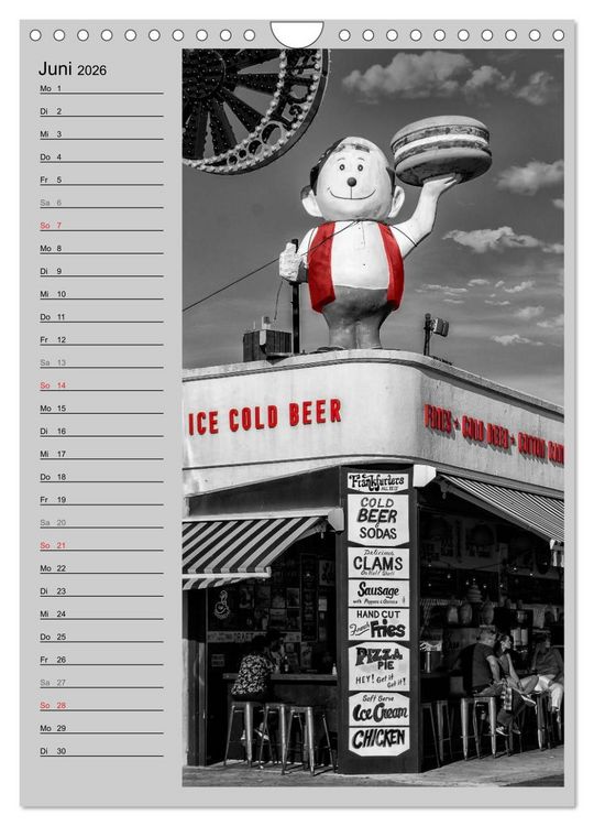 Produktbild: New York Colorkey (Wandkalender 2026 DIN A4 hoch), CALVENDO Monatskalender