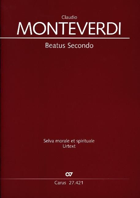 Produktbild: Beatus, Partitur. Band 2