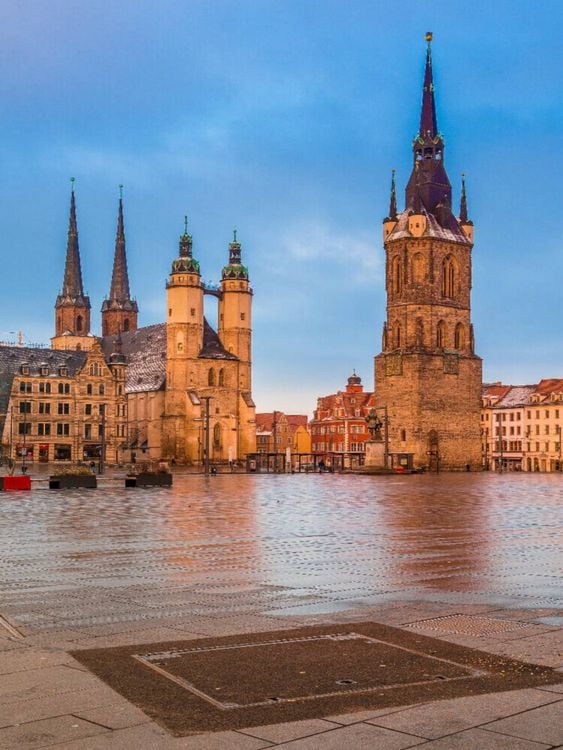 Produktbild: Halle am Morgen (Puzzle)