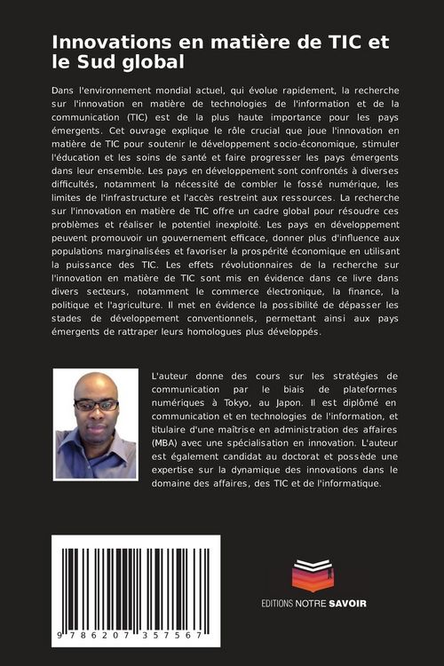 Produktbild: Innovations en mati&egrave;re de TIC et le Sud global