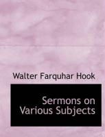 Produktbild: Sermons on Various Subjects