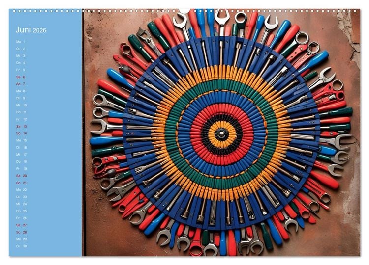 Produktbild: Werkzeug-Magie (Wandkalender 2026 DIN A2 quer), CALVENDO Monatskalender
