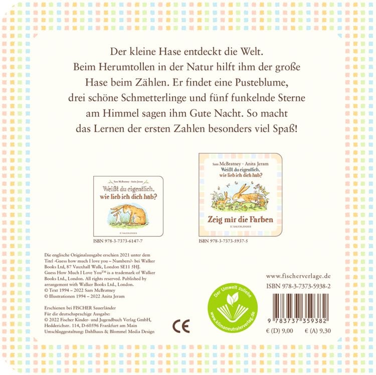 Produktbild: Wei&szlig;t du eigentlich, wie lieb ich dich hab? Z&auml;hl mit mir