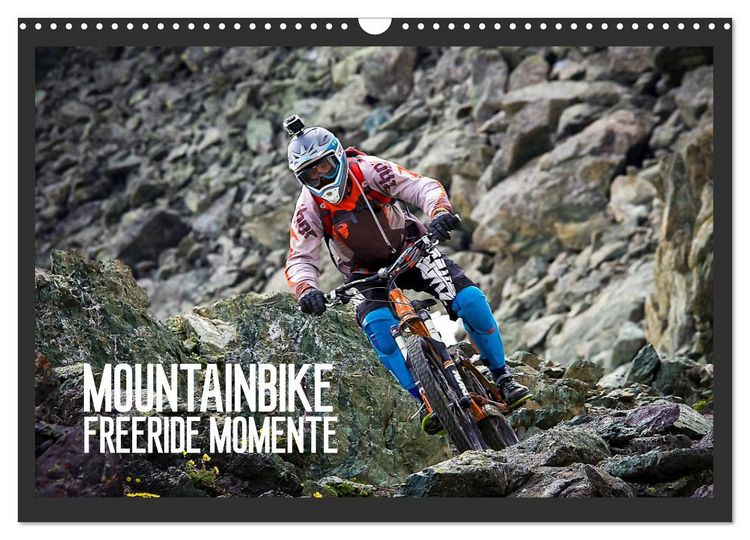 Produktbild: Mountainbike Freeride Momente (Wandkalender 2026 DIN A3 quer), CALVENDO Monatskalender