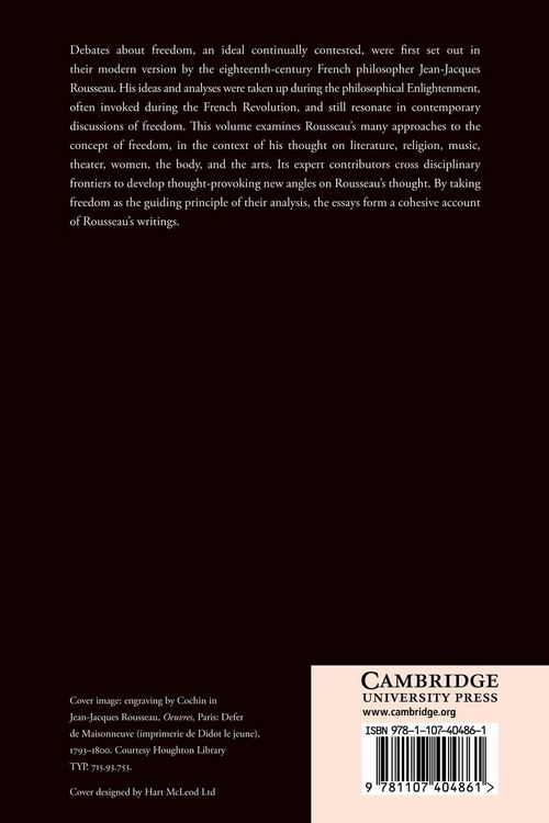 Produktbild: Rousseau and Freedom