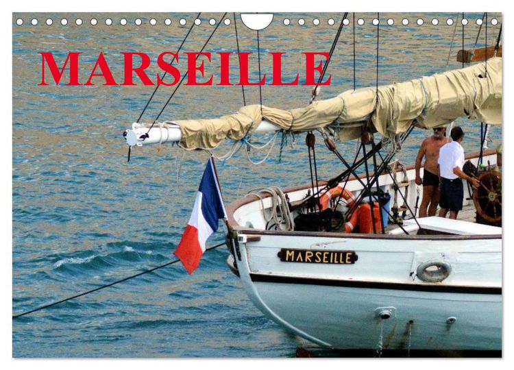 Produktbild: MARSEILLE (Calendrier mural 2026 DIN A4 vertical), CALVENDO calendrier mensuel