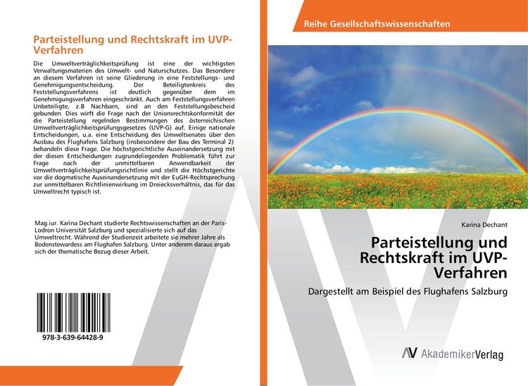 Produktbild: Parteistellung und Rechtskraft im UVP-Verfahren