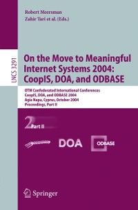 Produktbild: On the Move to Meaningful Internet Systems 2004: CoopIS, DOA, and ODBASE