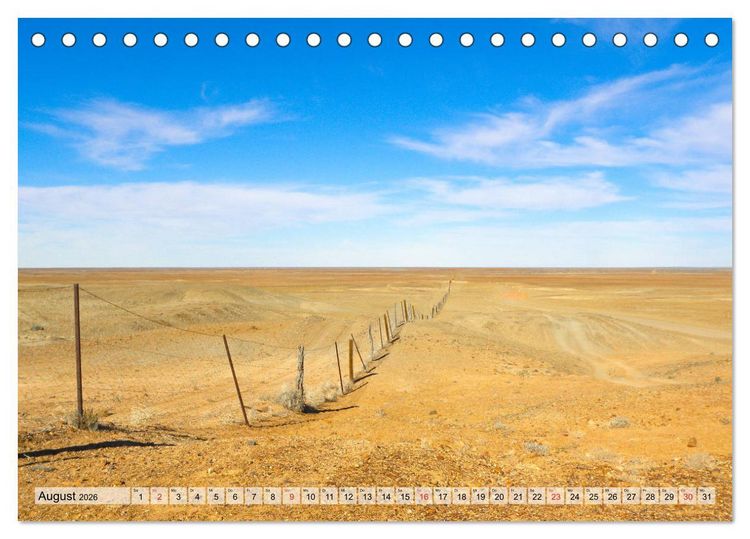 Produktbild: Australien - Kontraste (Tischkalender 2026 DIN A5 quer), CALVENDO Monatskalender