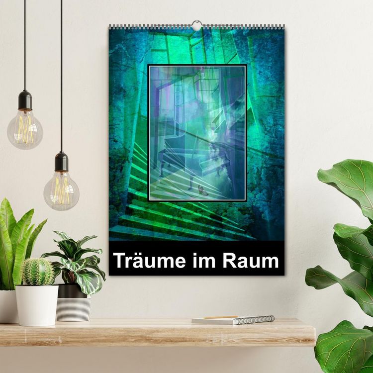 Produktbild: Tr&auml;ume im Raum (Wandkalender 2026 DIN A2 hoch), CALVENDO Monatskalender