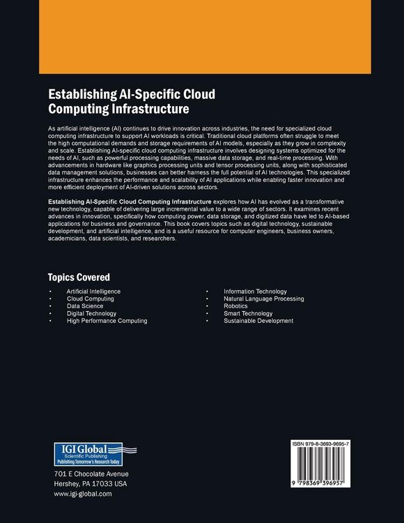 Produktbild: Establishing AI-Specific Cloud Computing Infrastructure