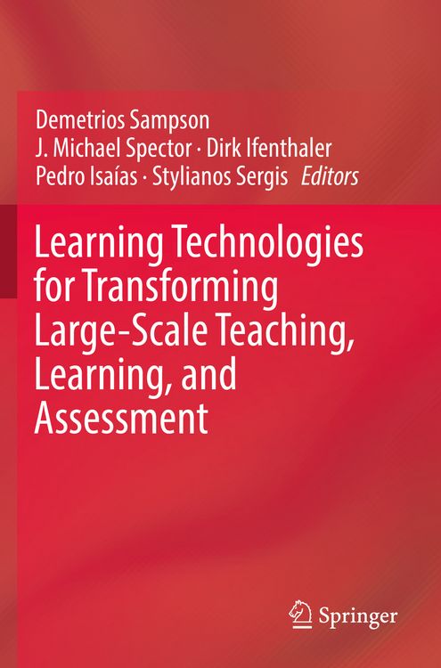 Produktbild: Learning Technologies for Transforming Large-Scale Teaching, Learning, and Assessment