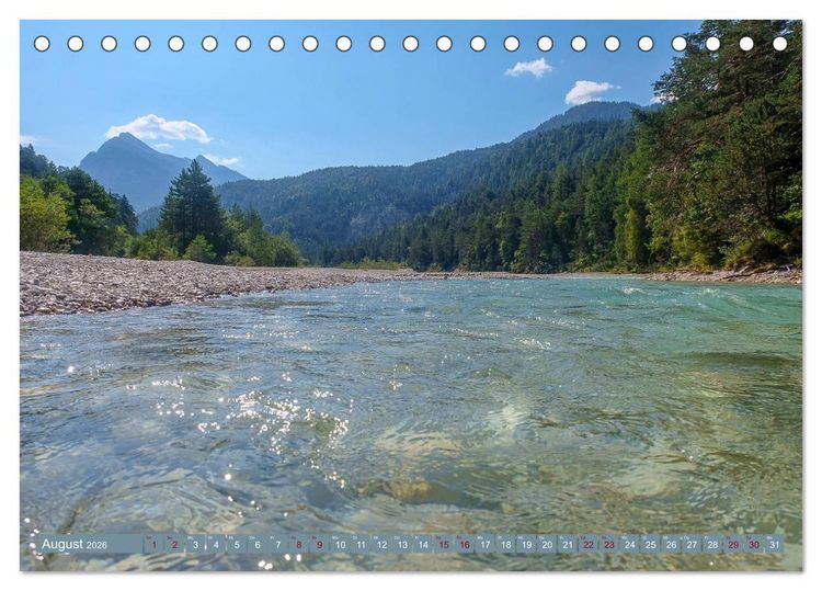 Produktbild: Mein Tirol und Alpenvorland (Tischkalender 2026 DIN A5 quer), CALVENDO Monatskalender