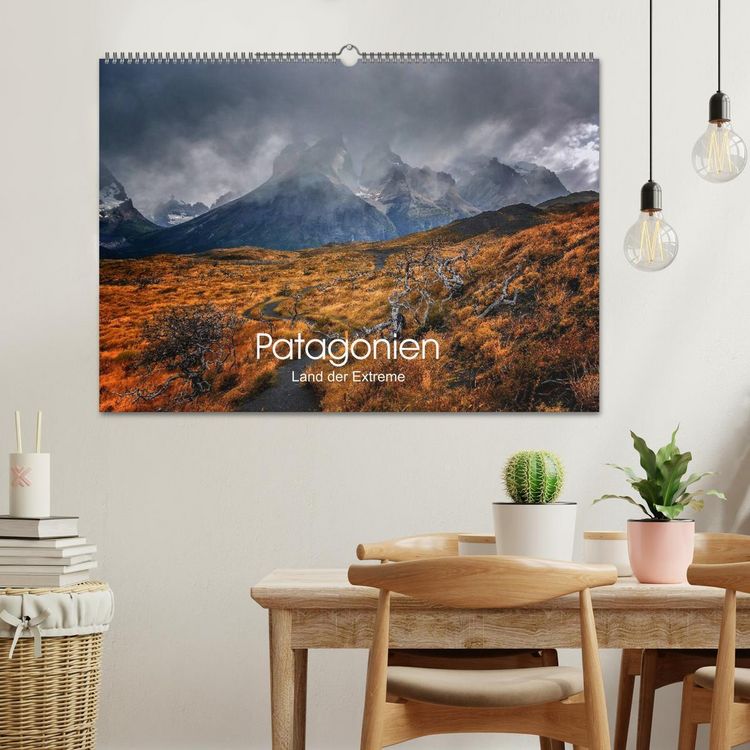 Produktbild: Patagonien-Land der Extreme (Wandkalender 2026 DIN A2 quer), CALVENDO Monatskalender