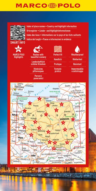 Produktbild: MARCO POLO Reisekarte Polen 1:700.000