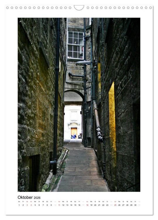 Produktbild: Edinburgh - Stadtansichten (Wandkalender 2026 DIN A3 hoch), CALVENDO Monatskalender