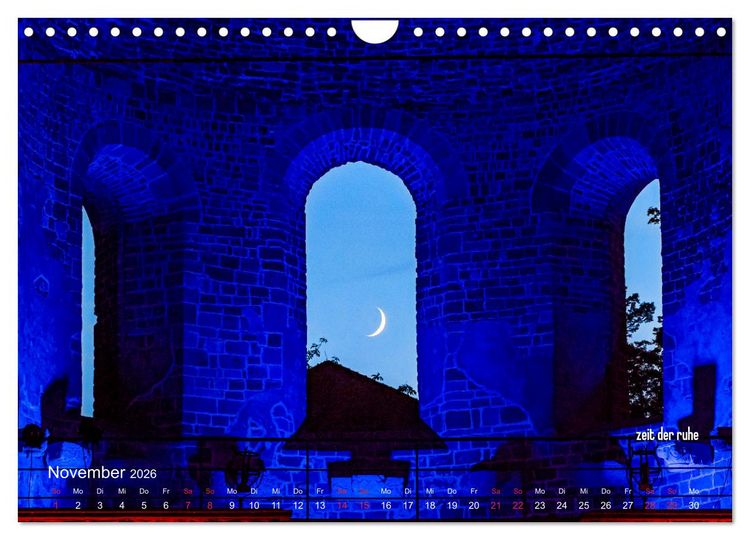 Produktbild: stiftsruine zu bad hersfeld (Wandkalender 2026 DIN A4 quer), CALVENDO Monatskalender
