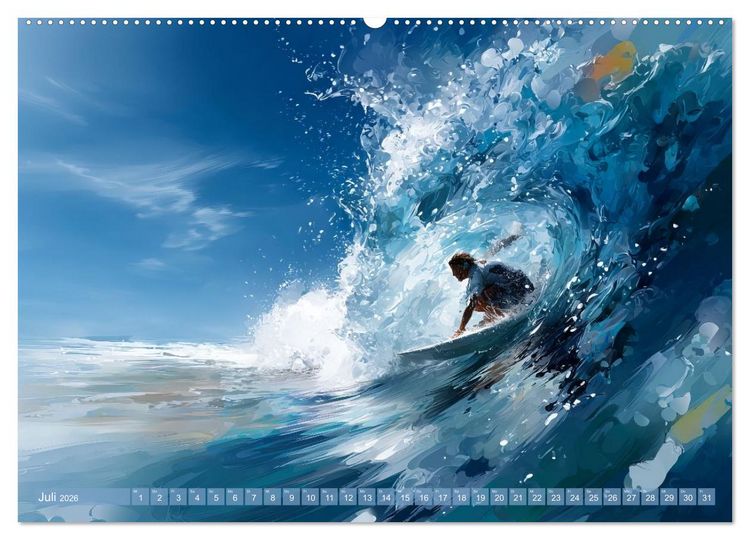 Produktbild: Gro&szlig;e Momente des Sports (Wandkalender 2026 DIN A2 quer), CALVENDO Monatskalender