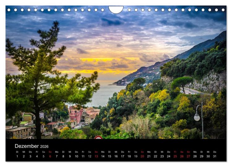 Produktbild: Vietri sul Mare an der Amalfik&uuml;ste (Wandkalender 2026 DIN A4 quer), CALVENDO Monatskalender