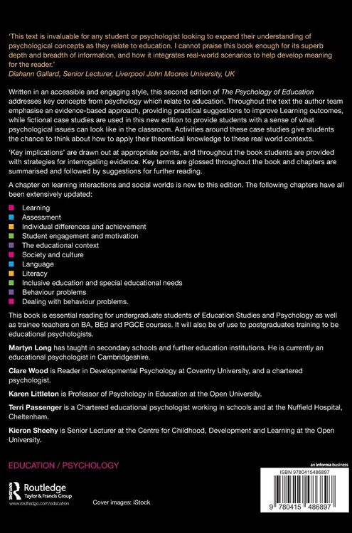 Produktbild: The Psychology of Education