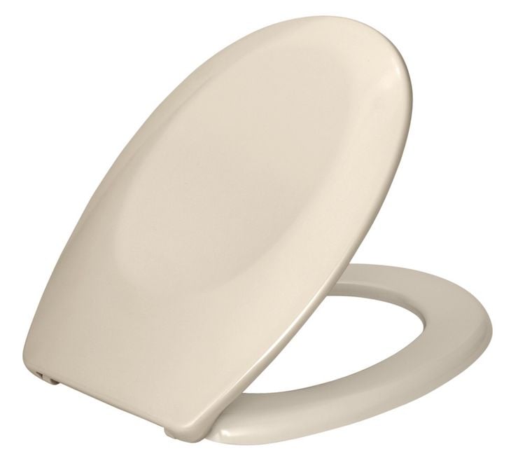 Produktbild: WC-Sitz Mod. Bergamo Beige, aus antibakteriellem Duroplast