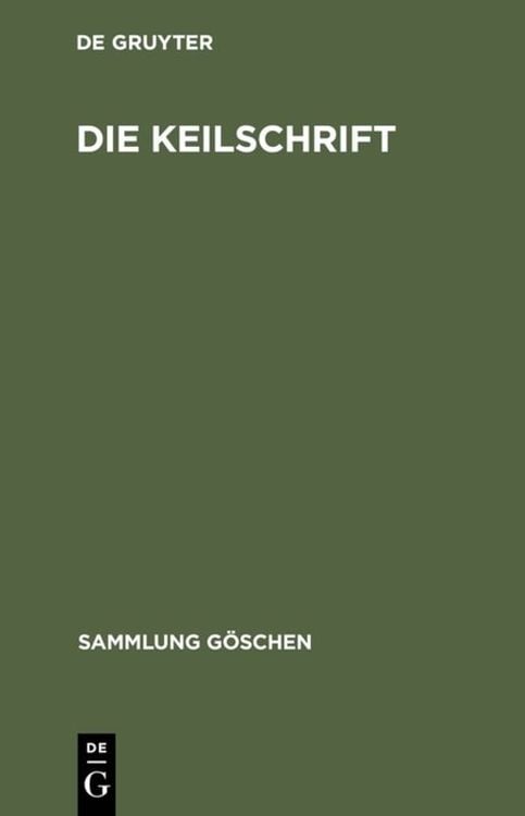 Produktbild: Die Keilschrift