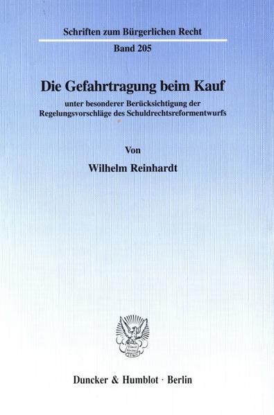 Produktbild: Die Gefahrtragung beim Kauf