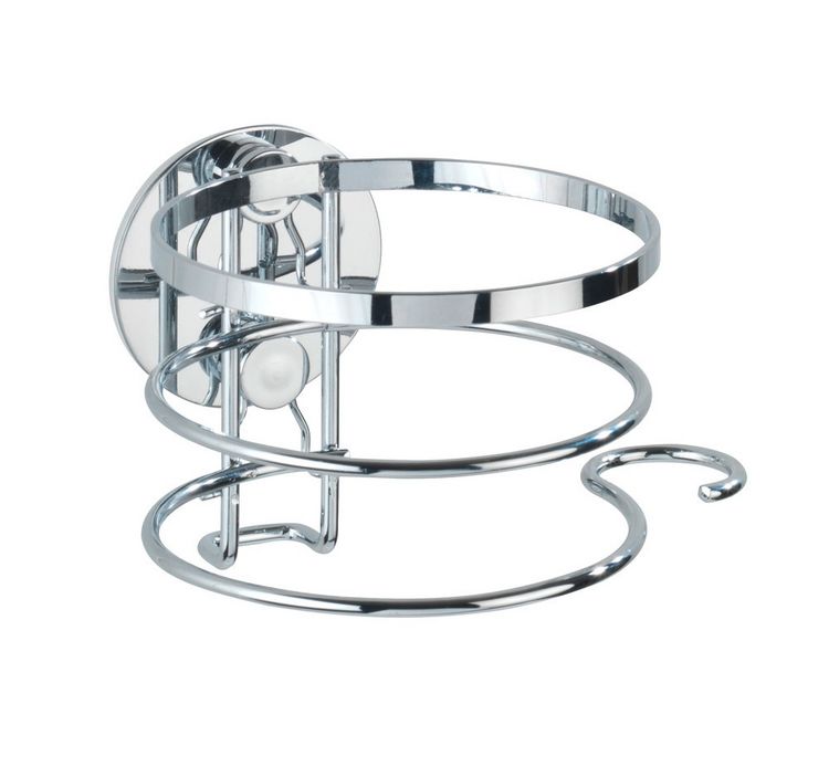 Produktbild: Turbo-Loc&reg; Edelstahl Haartrocknerhalter, rostfrei, Befestigen ohne bohren