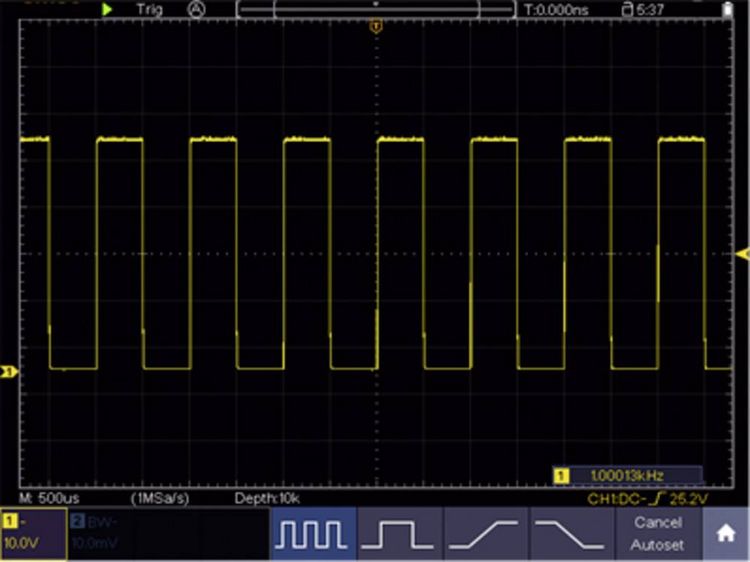Produktbild: VOLTCRAFT DSO-5072H Hand-Oszilloskop 70 MHz 2-Kanal 1 GSa/s 40 Mpts 8 Bit Digital-Speicher (DSO), Handger&auml;t, Multimeter-Funktionen 1 St.