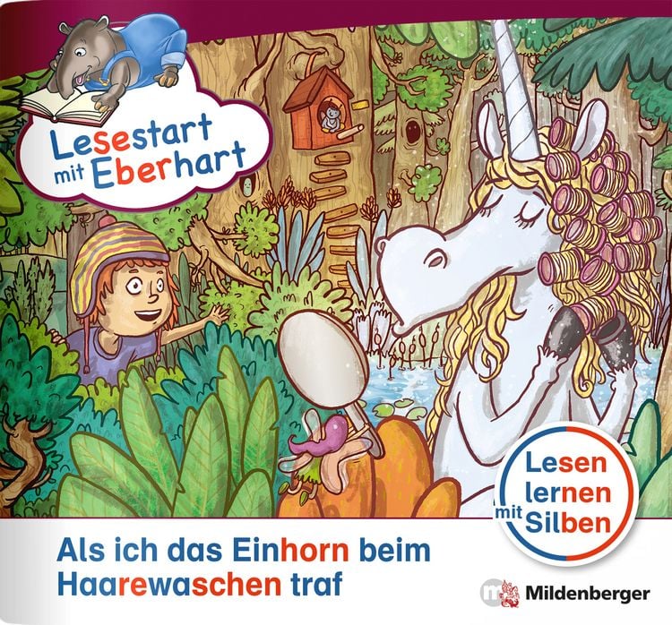 Produktbild: Lesestart mit Eberhart: Als ich das Einhorn beim Haarewaschen traf