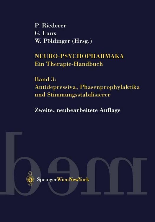 Produktbild: Neuro-Psychopharmaka Ein Therapie-Handbuch