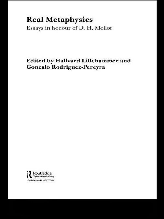 Produktbild: Real Metaphysics