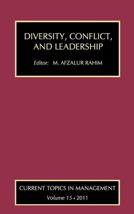 Produktbild: Diversity, Conflict, and Leadership