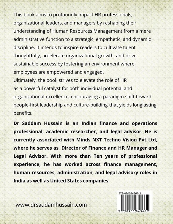 Produktbild: Human Resources Management