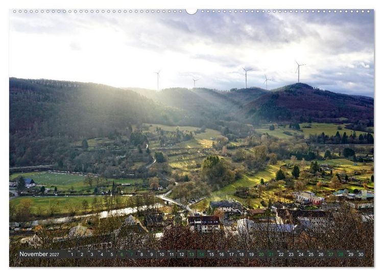 Produktbild: Sch&ouml;nes Biedenkopf Luftkurort in Hessen (Wandkalender 2027 DIN A2 quer), CALVENDO Monatskalender