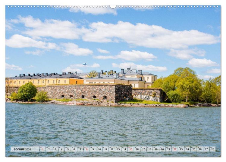 Produktbild: Helsinki - Wundersch&ouml;ne Ostseemetropole (hochwertiger Premium Wandkalender 2026 DIN A2 quer), Kunstdruck in Hochglanz