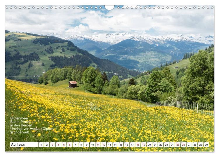 Produktbild: Mit Elfchen durch das Jahr (Wandkalender 2026 DIN A3 quer), CALVENDO Monatskalender