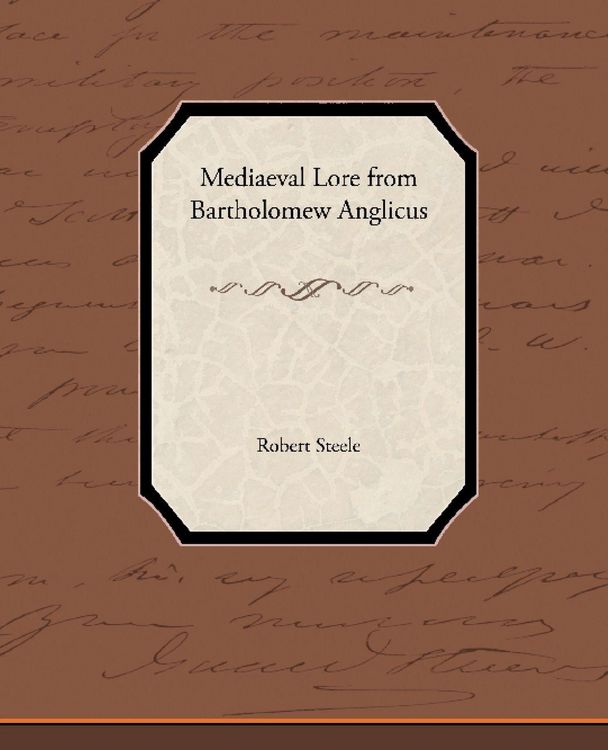 Produktbild: Mediaeval Lore from Bartholomew Anglicus