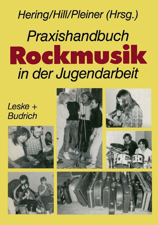 Produktbild: Praxishandbuch Rockmusik in der Jugendarbeit