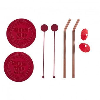Produktbild: 10-teilige Cosmopolitan Cocktailbox