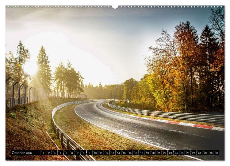 Produktbild: Rennstrecken Impressionen (hochwertiger Premium Wandkalender 2026 DIN A2 quer), Kunstdruck in Hochglanz