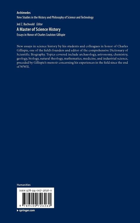 Produktbild: A Master of Science History