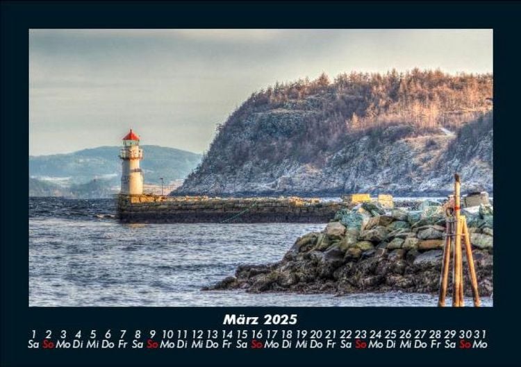 Produktbild: Meereslandschaft 2025 Fotokalender DIN A5